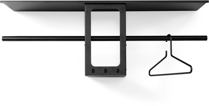 Spinder Design kapstok Luno Small 100 - Zwart - Staal