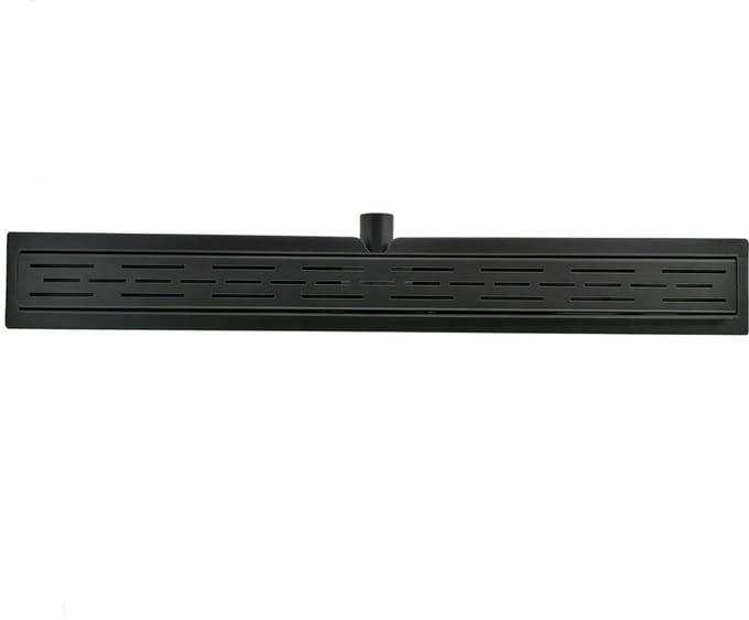 Douchegoten Classic 80 cm mat zwart