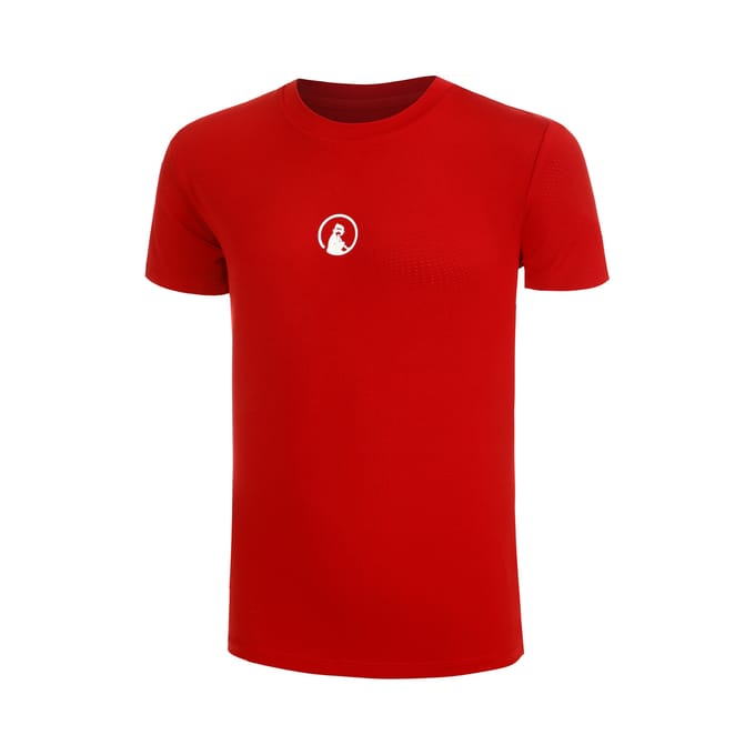 Quiet Please Receiver T-shirt Jongens-Rood,Wit