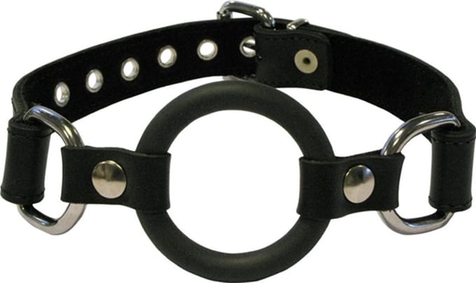 Mister B - O-Ring Gag Bekleed Met Rubber - diameter 40 mm