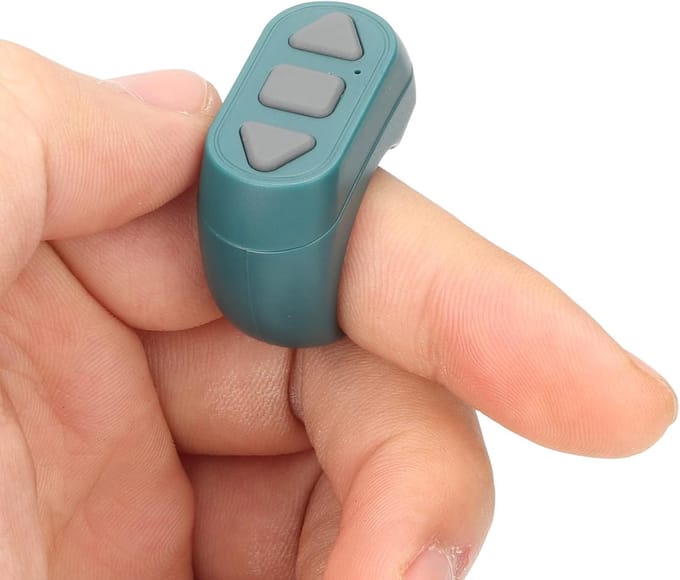 Draadloze Ring - Pagina Omwisselaar - App Bediening - Stabiel Signaal - 10 Meter Bereik