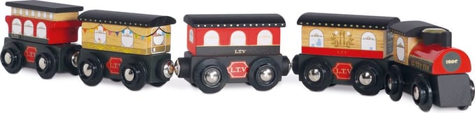 Le Toy Van LTV - Koninklijke sneltrein (Rood)