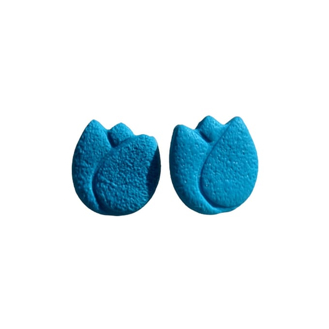 2 Love it Tulp B - Oorknopjes - 1.3 x 1.3 cm - Stainless steel