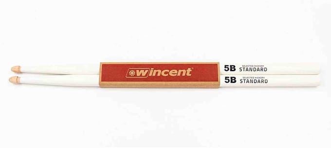 Wincent W-5BCW drumstokken 5B White
