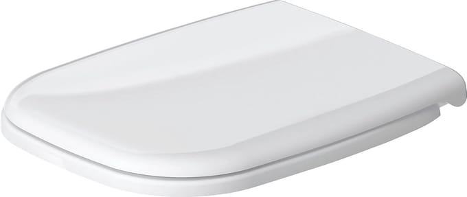 WC-bril met softclosemechanisme van hoogwaardig urea-duroplast