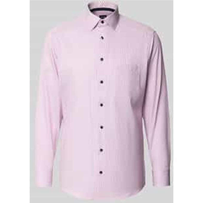 OLYMP Luxor Overhemd, Modern Fit, New Kent, Mauve