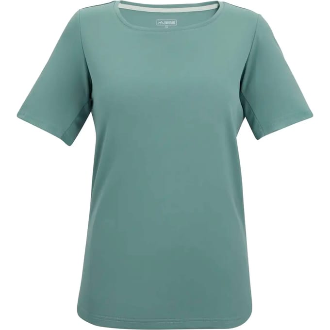 Botanna dames T-shirt met korte mouwen, sneldrogend en met logo