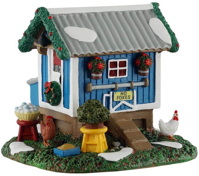 Lemax - Backyard Chicken Coop