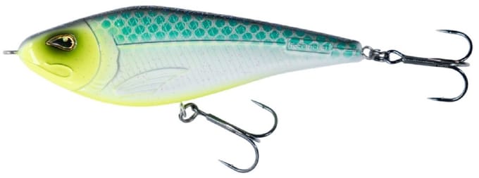 Rozemeijer Pike Glide 12cm Yellow Cheek