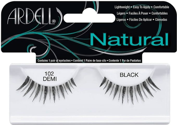 Ardell Natural Lashes 102 Demi Black 1 paar