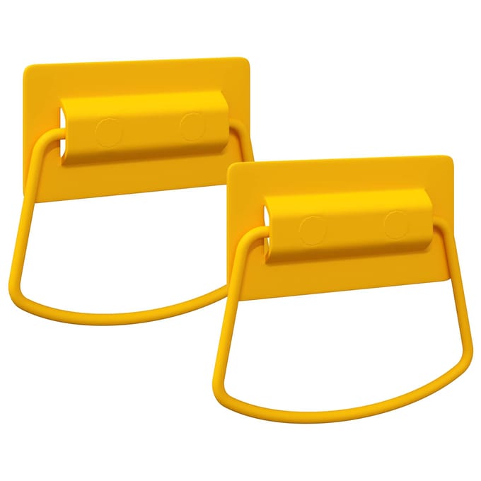 vidaXL - Kast - Handvatten - 2 - st - Mosterdgeel - 85 - x - 45 - mm - Metaal