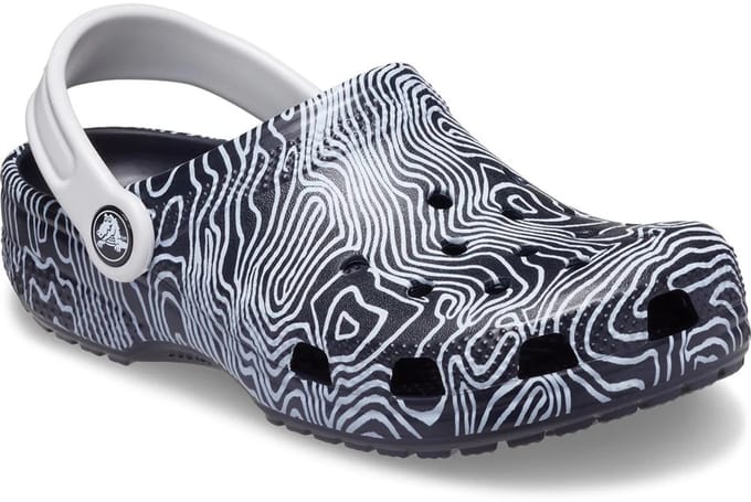 Crocs Classic Topographic Clog Deep Navy 37/38 US M5/W7