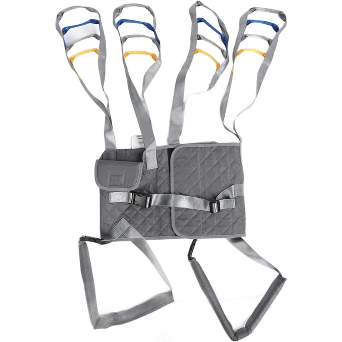 Verstelbare loopband met een laadvermogen van 227 kg, medische tilband voor ouderen met een beperking gray