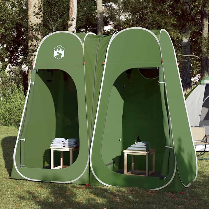 Vidaxl Tente de Plage Type Pop-Up, Verte, Imperméable