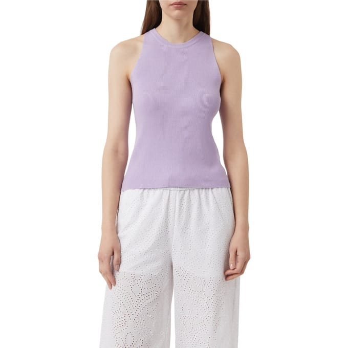 Comma Pullover Lilac Maat: 40 | Wijde Broeken Outlet | Dames | Wit
