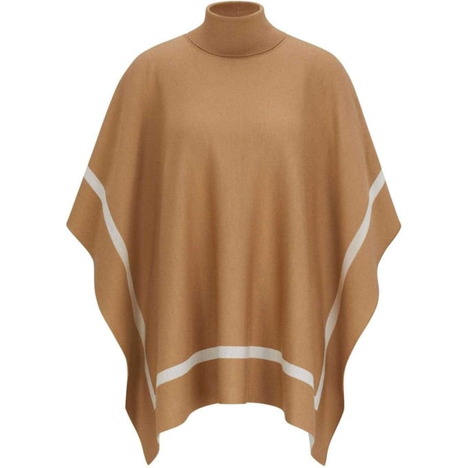 Boss Dames/Dames Lia Poncho (Beige)