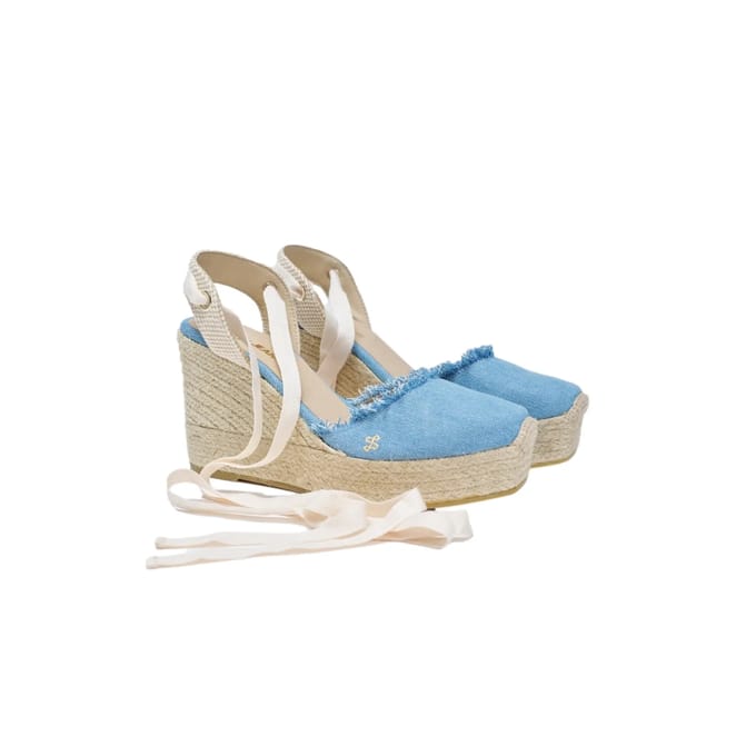 Sandaletten met wedge hak voor dames Salsa Jeans