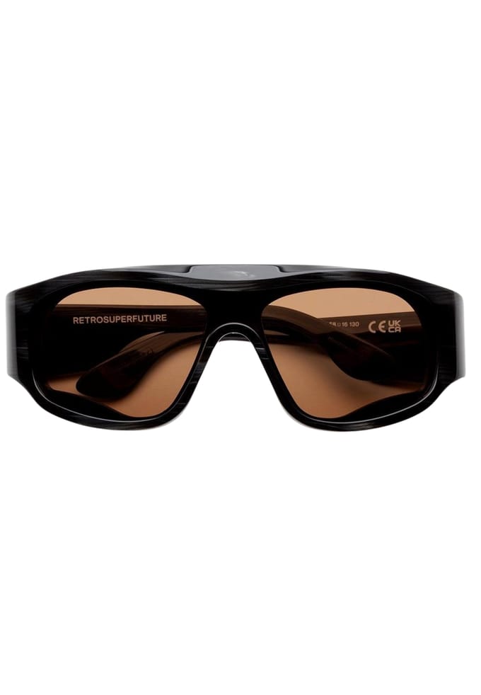 Zonnebrillen Retrosuperfuture UFOBLACKCAT-91W Volwassen unisex