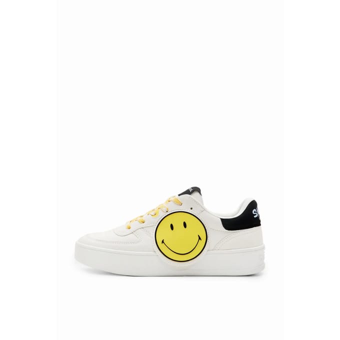 New Fancy Smiley lage sneakers met veters