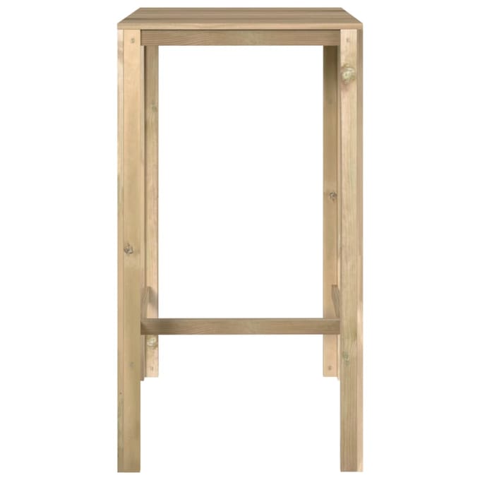 vidaXL - Bartafel - 60x60x110 - cm - geïmpregneerd - grenenhout