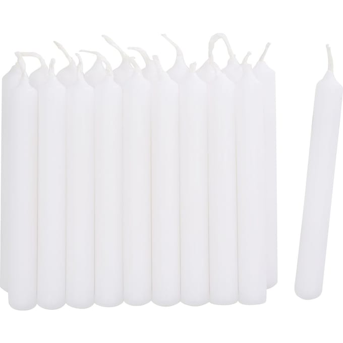 Boomkaarsen "Basic" - Wit