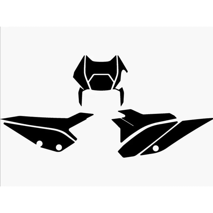 Autocollants motorfiets nummerplaat Blackbird Racing Beta RR 2T/4T