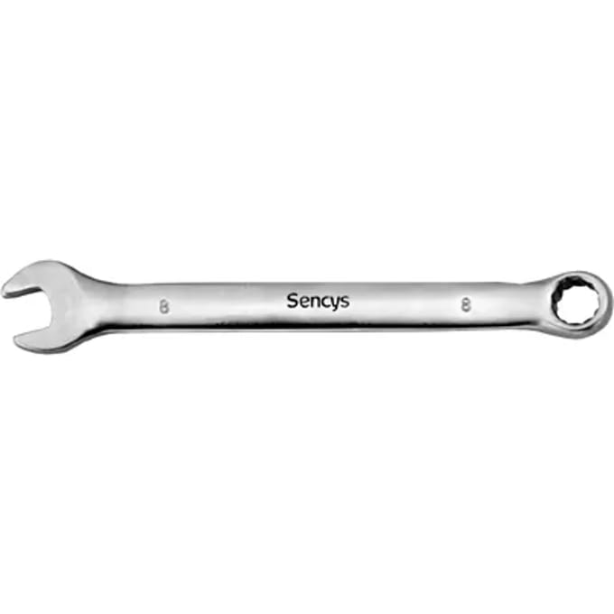 Sencys Ringsteeksleutel Chroom 8mm