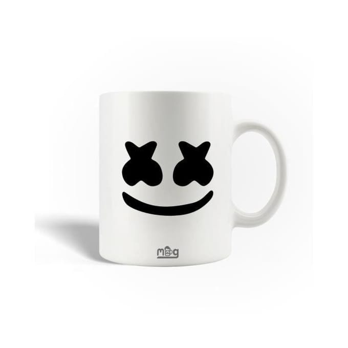 Mug en Céramique Marshmello DJ Logo Noir