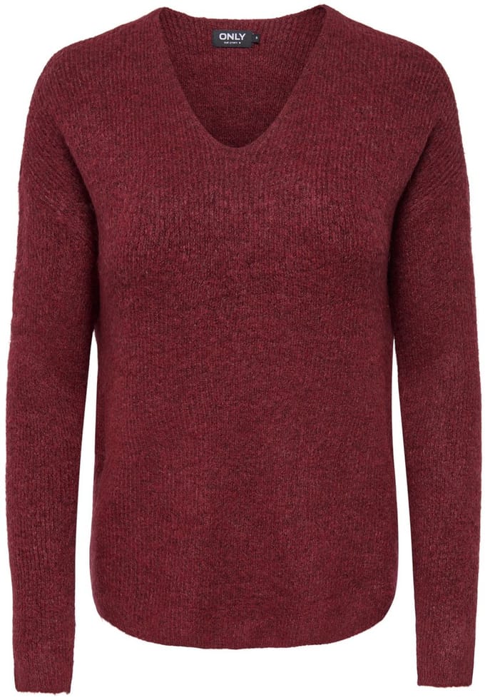 ONLY - ONLCAMILLA V-NECK L/S PULLOVER KNT NOOS - Dames - Gebreide truien