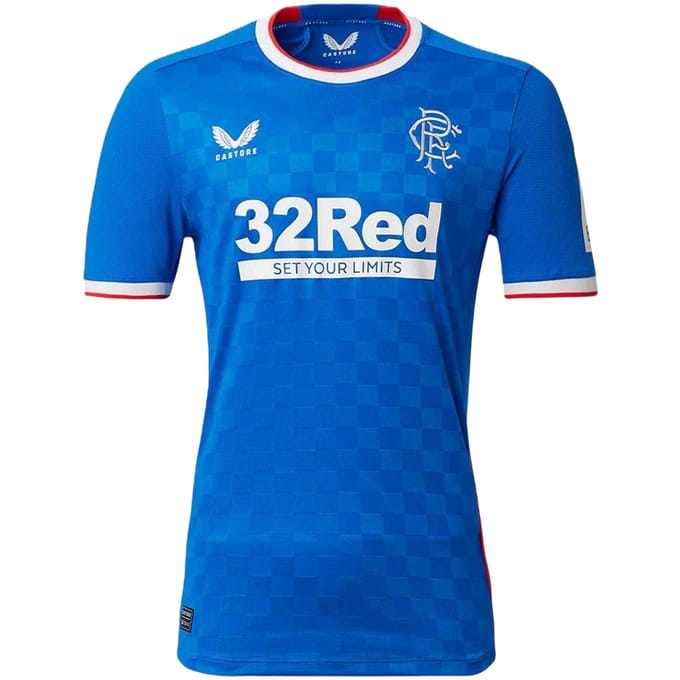 Castore Dames Pro Rangers FC Replica Voetbalshirt (Blauw)