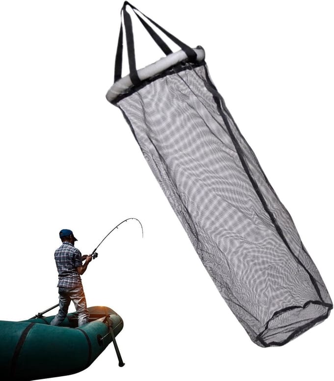 Vismand - Aas kooi - Vis opslag - Vouwend en drijvend - 20x90 cm - Niet gespecificeerd