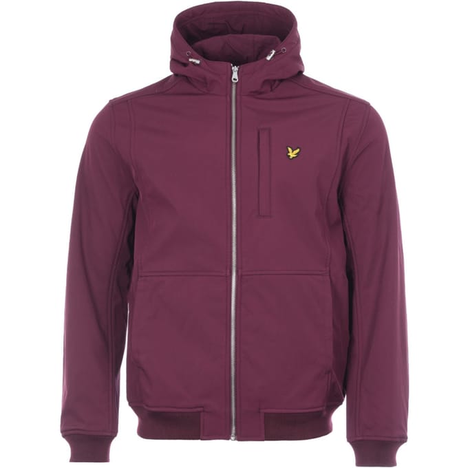 Lyle & Scott Outdoorjas Softshell Jacket Rood