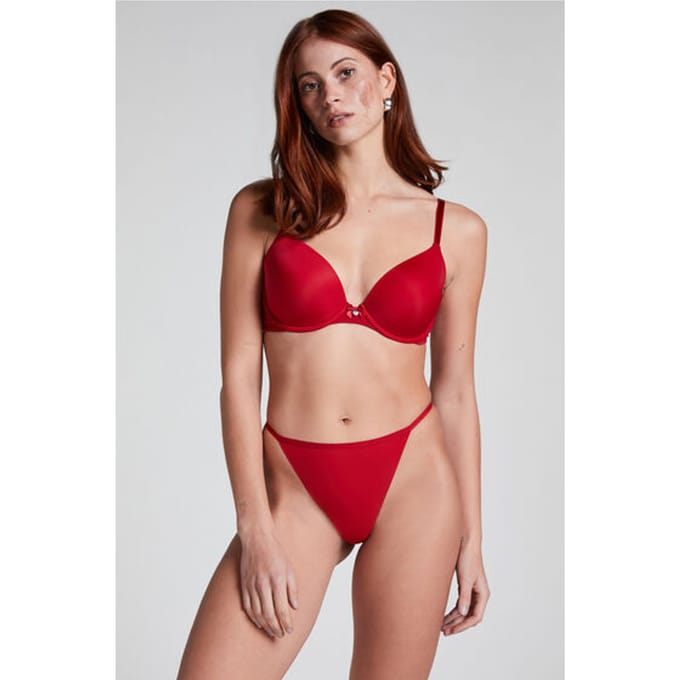Hunkemöller Dames Lingerie Invisible string - Rood - maat XS
