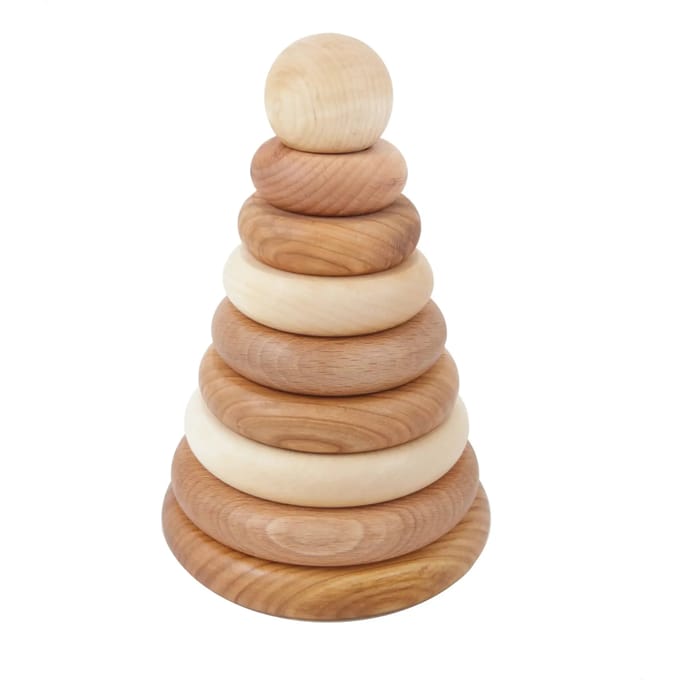 Ronde Pyramide Wooden Story Montessori