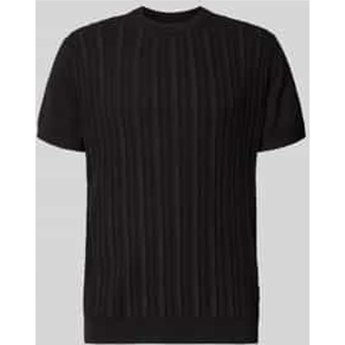 T-shirt met kabelpatroon