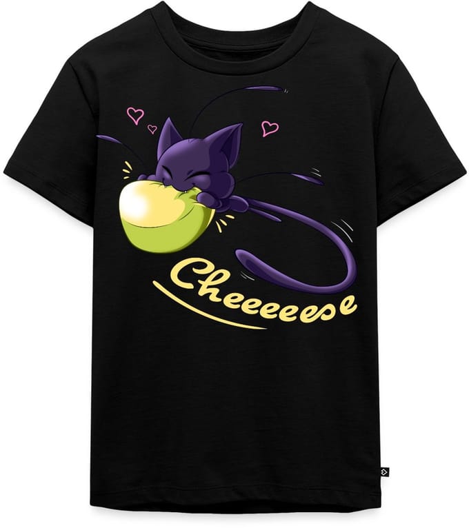 Miraculous Plagg Houdt Van Kaas Camembert Premium T Shirt Kinderen