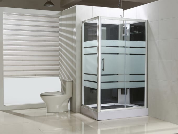 Sanifun complete douchecabine Erna 1200 x 900 Kitvrij