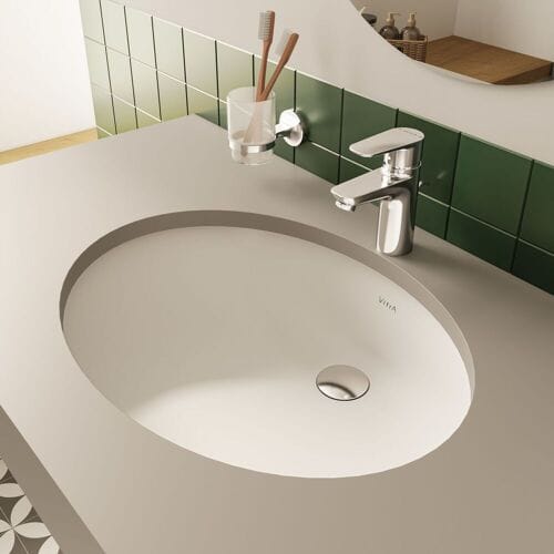 VitrA S20 undermount washbasin oval 58.5 x 45 cm 6069B003-0012