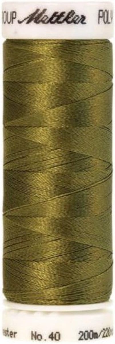 AMANN POLYSHEEN NAAI-BORDUURGAREN, COL-6133 GROEN, 200M, PER STUK.