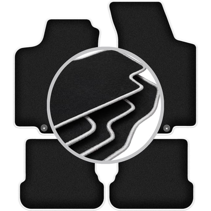CARLUX-SILVER automatten voor: Volkswagen Golf IV cabrio (1998-2002)