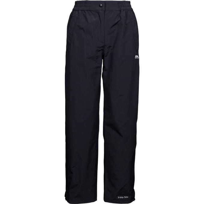 Trespass Dames/Dames Tilbury TP75 Waterdichte Broek (Zwart)