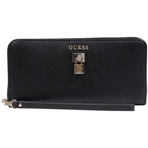 GUESS portemonnee Yesba SLG Large Zip Around Wallet Black zwart