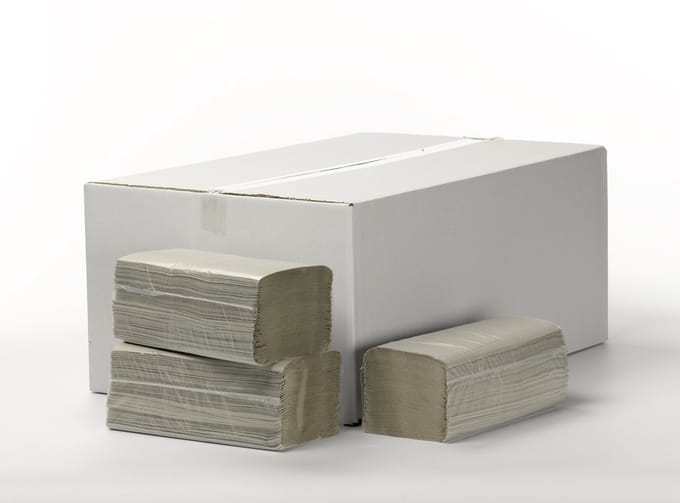 Ivana Vouwhanddoek - Recycled - 1 Laags 23x25cm - 5000 Stuks