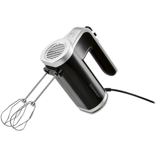 SILVERCREST Handmixer, 400 W, 5 snelheden (Zwart)