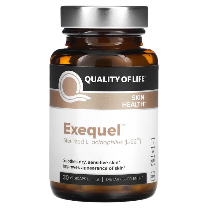 Levenskwaliteit, Exequel, 21mg, 30 vegetarische capsules