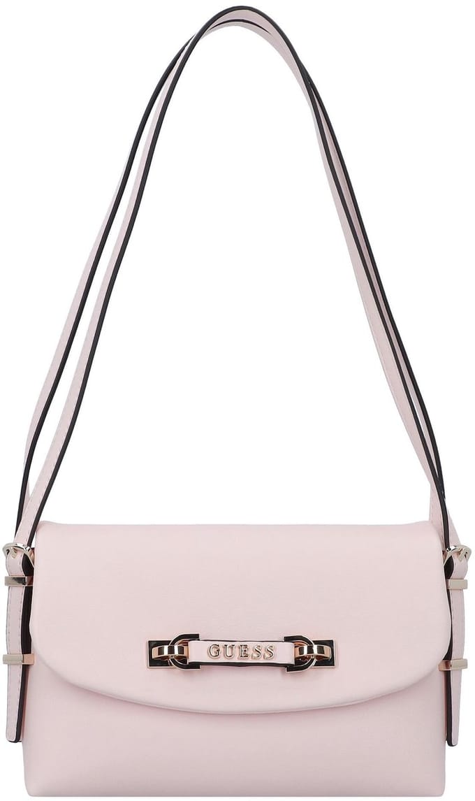 GUESS Schoudertas Lefia Flap Shoulder Bag Rose Water Roze