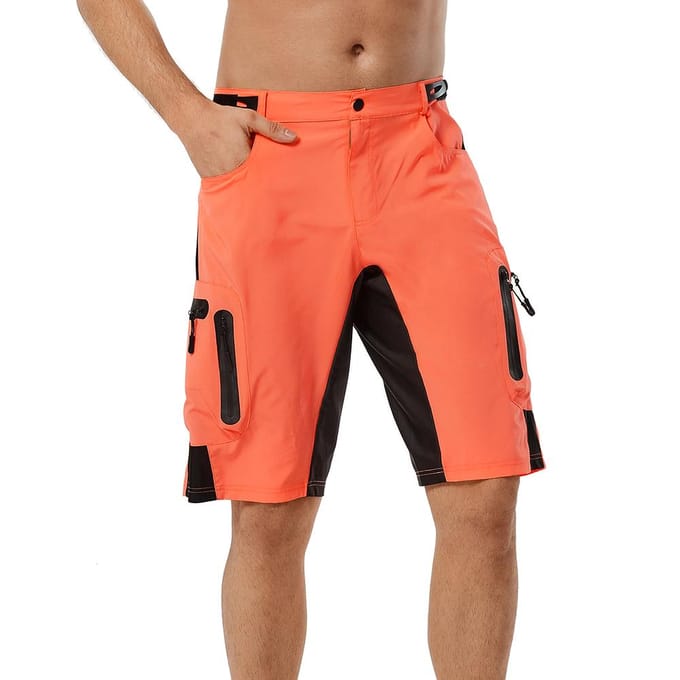 WOSAWE – short de cyclisme pour hommes, short décontracté, respirant, coupe ample, séchage rapide 2XL vert