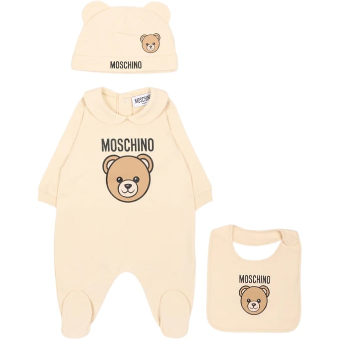 Volledige Child Unisex Moschino MUY09P_BEIGE