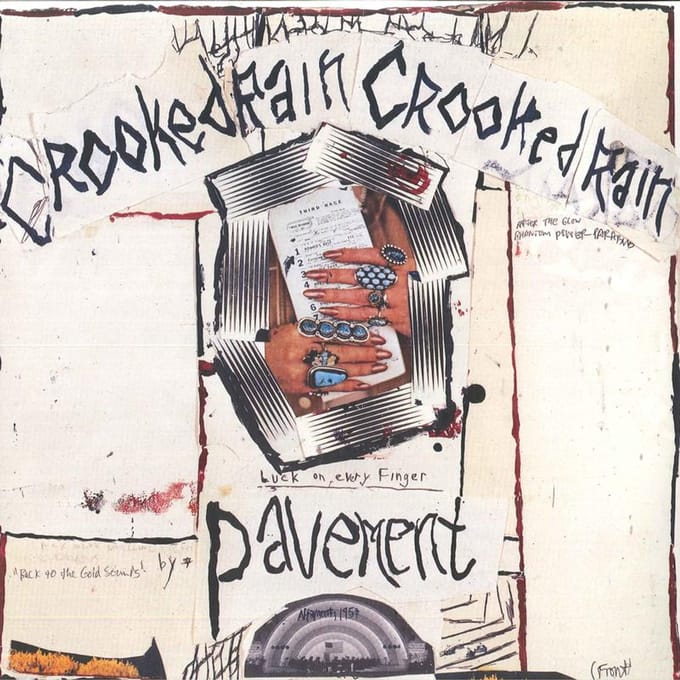 Disque vinyle PAVEMENT Crooked Rain Crooked Rain OLE0790 Matador 2021 US Rock gray