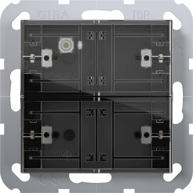 Gira KNX 2-Gang Drukknop Sensor Systeem 55 - 501200